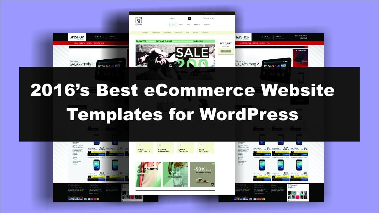 2016’s Best eCommerce Website Templates for WordPress