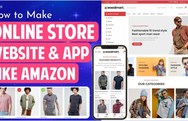 How to Create an eCommerce Website & MOBILE APP with WordPress & WoodMart