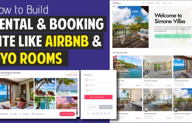 How to Make a Website like AIRBNB & OYO Rooms with WordPress – Rental & Booking Website WPRentals