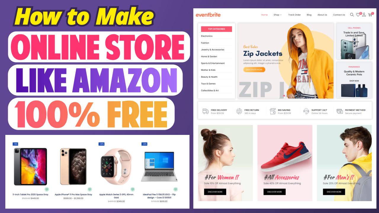 How to Create an eCommerce Website with WordPress FREE – ONLINE STORE 2025