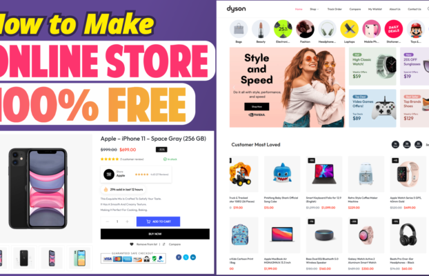 How to Create FREE eCommerce Website with WordPress – ONLINE STORE 2026