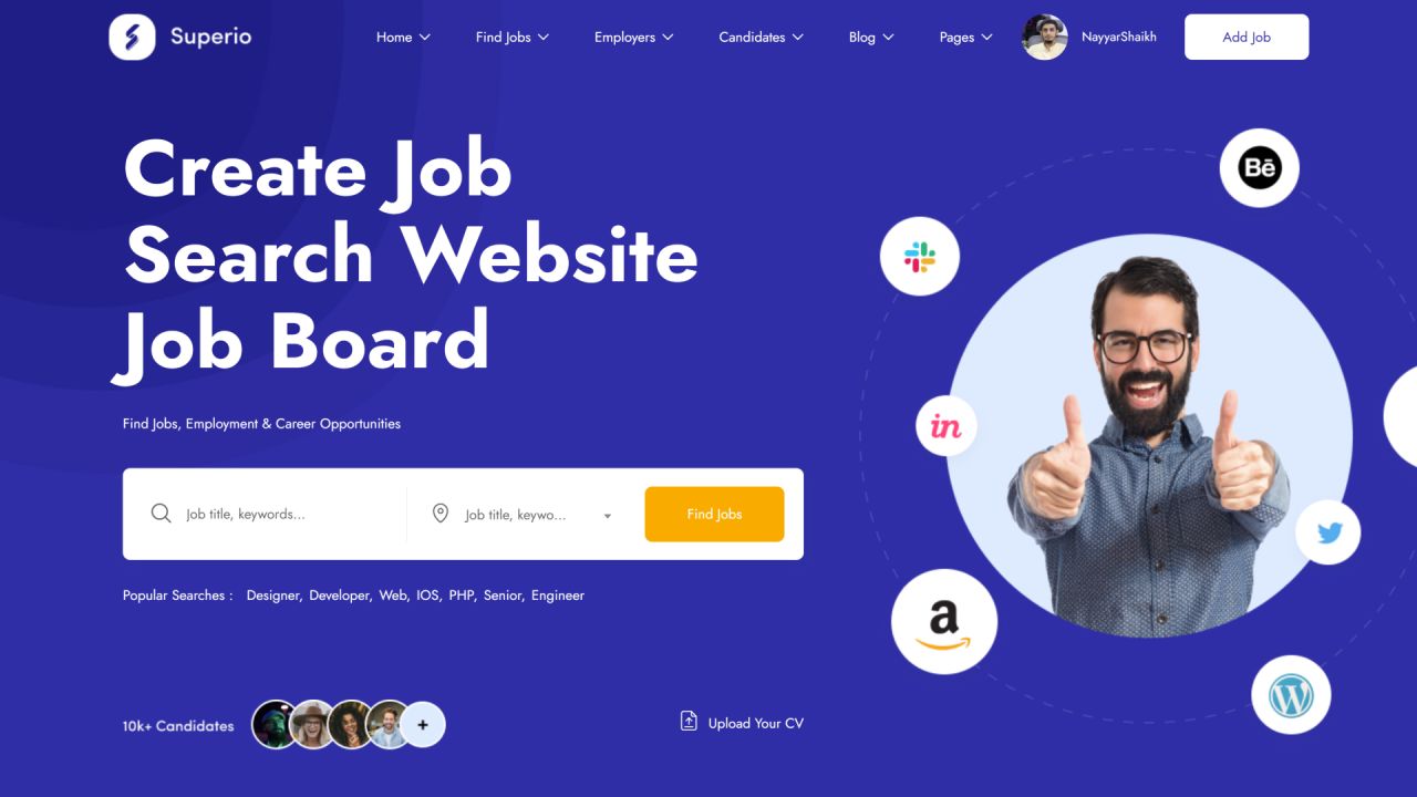 How to Create a Job Portal & Job Board Website with WordPress & Superio Theme 2026